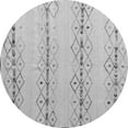 thumbnail image 1 of Ahgly Company Indoor Round Solid Gray Modern Area Rugs, 8' Round, 1 of 4