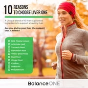 Balance One Liver Support with Milk Thistle & Artichoke, 30 Day Supply