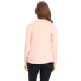 thumbnail image 5 of Women's Casual Long Sleeve Drape Front Open Jacket Cardigan, 5 of 7