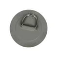 thumbnail image 2 of Colaxi Stainless Steel D PVC Dinghy D Pad Replaces for Boating Inflatable Boat Stand up Paddleboard Sailing Kayaking Gray, 2 of 8