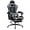 Gray, variant on JUMMICO Gaming Chair Ergonomic Computer Chair with Footrest and Massage Lumbar Support, Height Adjustable Video Gaming Chair with 360° Swivel Seat and Headrest (Grey)