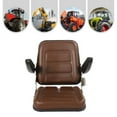 thumbnail image 6 of Universal Tractor Seat Adjustable w/Armrest for Kubota Bobcat John Deere Ford, 6 of 20