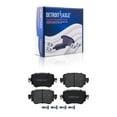 thumbnail image 4 of Detroit Axle - Brake Pads for 16-18 Audi Q3 Quattro, 15-20 VW Passat, Front and Rear Ceramic Brake Pads 2016 2017 2018, 4 of 7