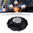 thumbnail image 6 of NFTIGB 2 in 1 Electric Smores Maker & Stainless Steel Chocolate Fondue Kit Marshmallow Roaster with Detachable Serving Trays for Party Movie Game Night, 6 of 9