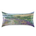 thumbnail image 3 of Village Scene Satin Pillowcase 20''x30'' Double-Sided Print Soft Wrinkle Resistant, 3 of 9