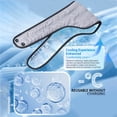 thumbnail image 4 of 20 Plus Hours Cold Relief Cooling Wrap Reusable Water Activated Neck Ice Bandana for Sports Outdoor Work Travel Lightweight, 4 of 8