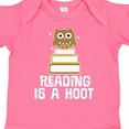 thumbnail image 4 of Inktastic Reading is a Hoot Librarian Girls Baby Bodysuit, 4 of 5