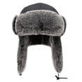thumbnail image 3 of YM YOUMU Women Faux Fur Hat Men Flaps Trooper Cap Winter, 3 of 4