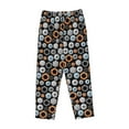 thumbnail image 4 of Balery Colorful Screws print Women's Pajama Pants,Ultra Lightweight Pjs,Lounge Pant-Small, 4 of 9
