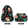 thumbnail image 6 of Demon Slayer Shoulder Backpack Casual Rucksack Bookbag Lightweight Prints Daypack, 6 of 8