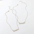 thumbnail image 3 of Collar inglés antiguo con ángel de niña bañado en oro de 18 quilates, hecho a mano, regalo para niñas y mujeres., 3 of 3