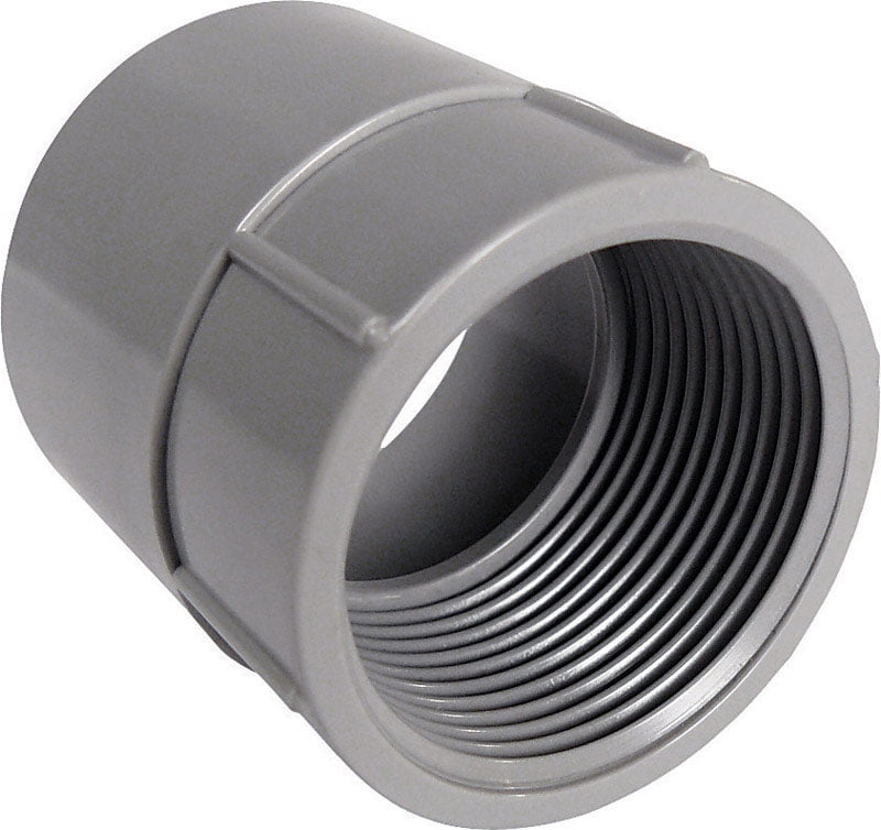 Cantex 1/2 in. Dia. PVC Female Adapter For PVC 1 pk