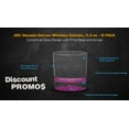 thumbnail image 3 of 10 ARC Nevado Denver Whiskey Glasses Set, 11.5 oz. - USA made, Barware - Pink, 3 of 5