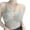 Green, variant on ALLLIST Lace Bras for Women Plus Size Wireless Bralette Plian Soft White See Through Crop-Top Women Bras Size L