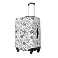 thumbnail image 2 of Daiia Hand Drawn Snake Luggage Cover, Thickened Washable Travel Luggage Covers, Elastic Unique Baggage Covers for 18-20 inch Luggage-Large, 2 of 9