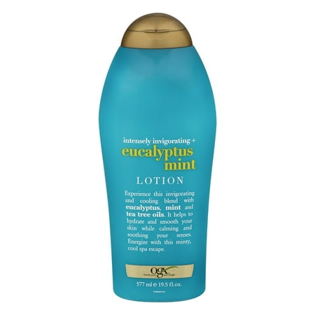 OGX Intensely Invigorating Lotion Eucalyptus Mint, 19.5 FL OZ