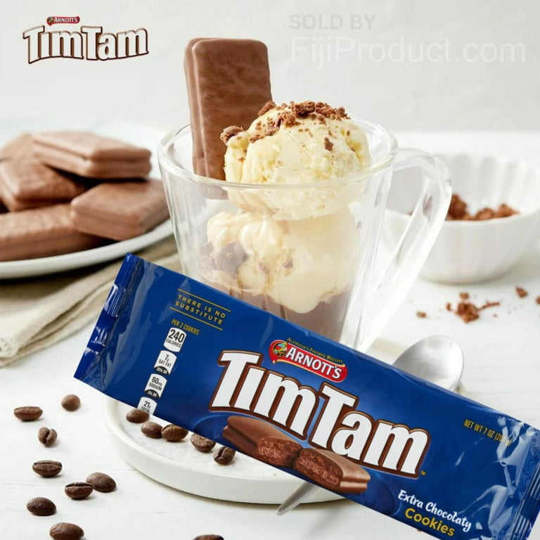 Arnott's Tim Tam Chocolate Biscuits Choc Mint 160g | Woolworths