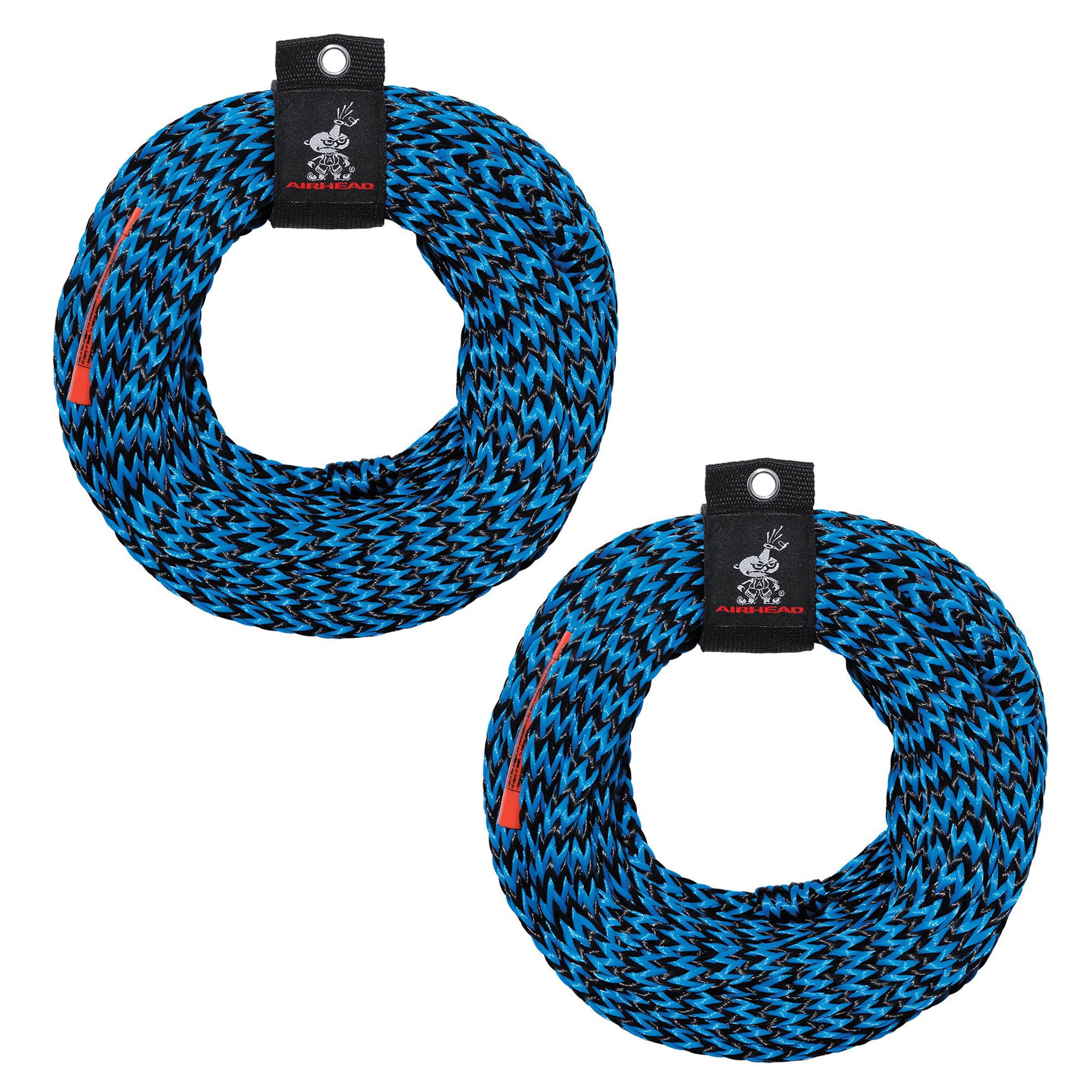 Airhead 3-Rider Tube Boating Towing Rope 60 Feet Long | AHTR-30 (2 Pack) by Airhead