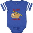 thumbnail image 3 of Inktastic My Mimi Loves Me Sloth Boys or Girls Baby Bodysuit, 3 of 5