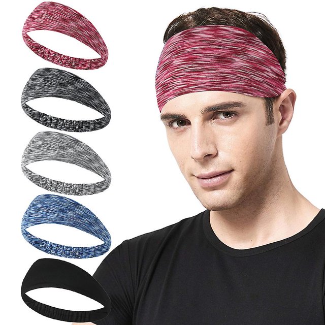 style3 Diadema para correr, diadema deportiva con banda para el sudor para correr, ciclismo, baloncesto, yoga