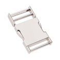thumbnail image 4 of Youkk Metal Bag Webbing Belt Buckle Clip Clasp Stylish and Sturdy Silver Inner diameter 25mm 5Set, 4 of 6