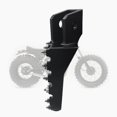Foot Pegs for TW200, Dirt Bike Foot Pegs Footrests Pedals Rests