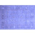 thumbnail image 1 of Ahgly Company Indoor Rectangle Oriental Blue Traditional Area Rugs, 8' x 12', 1 of 4