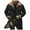 Black, variant on Men's Vintage Suede Jacket Leather Jackets Plush Reversed Collar Coats Western Motorcycle Coat Retro Outwear Fashion Casual 2025