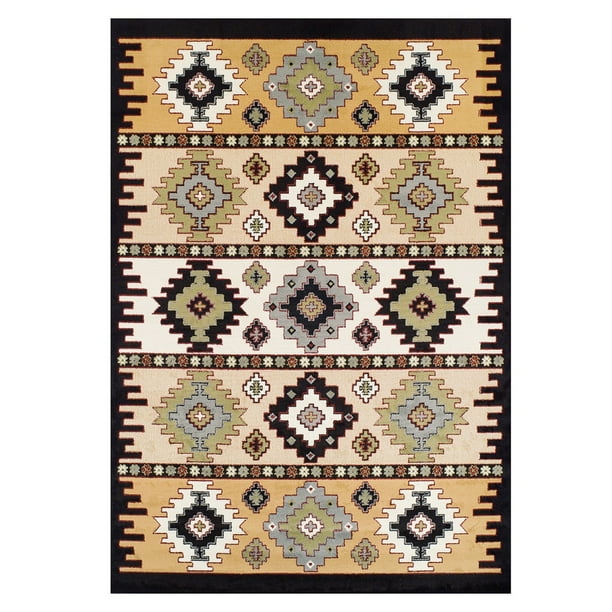 Aztec Southwest Collection Area Rug