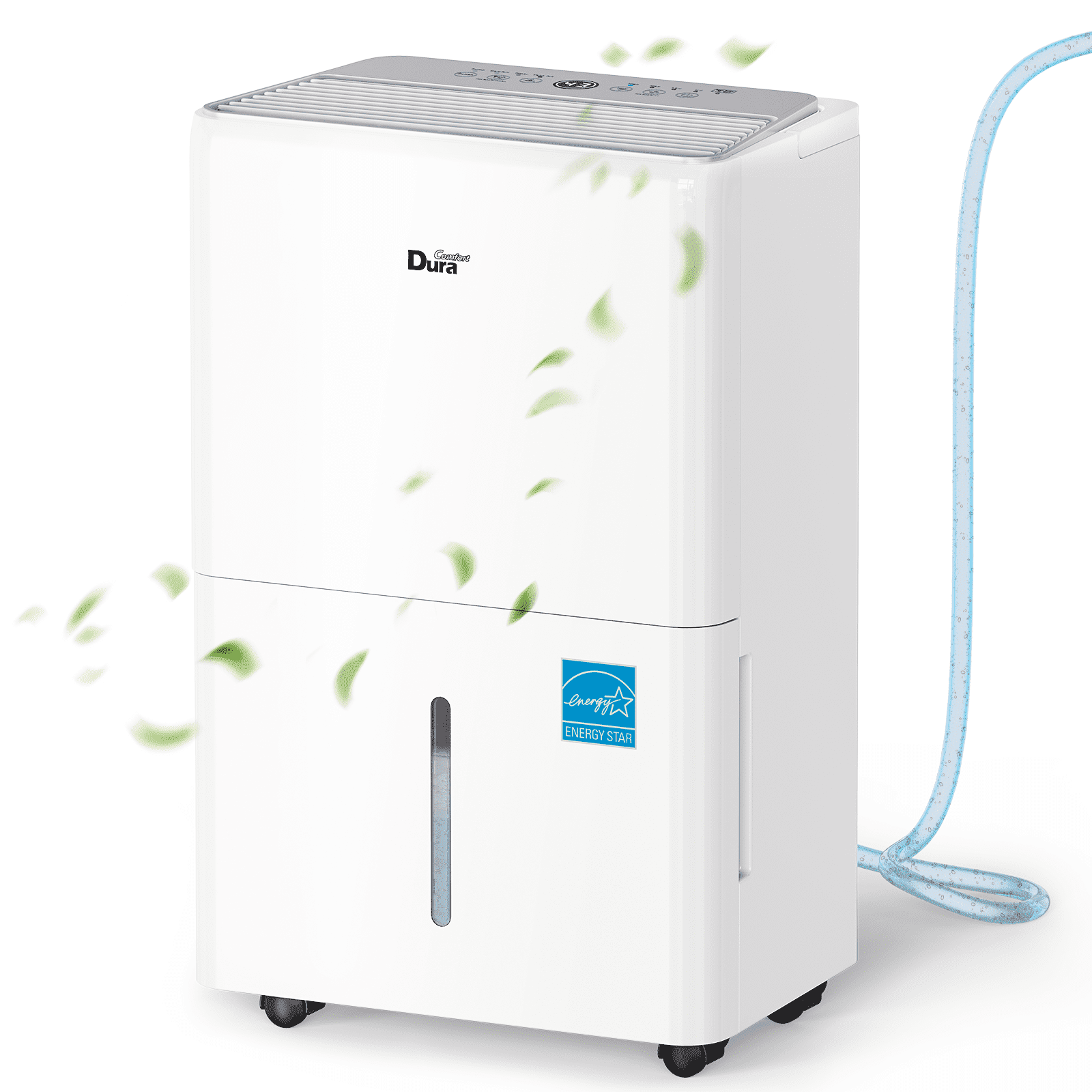 MF Studio Dehumidifier, 8 Pints, 2500 Sq. Ft, Drain Hose, 0.58 Gal