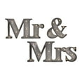 thumbnail image 1 of IMAX Corporation Mr 3 Piece and Mrs Lighted Sign Set in Gray, 1 of 1