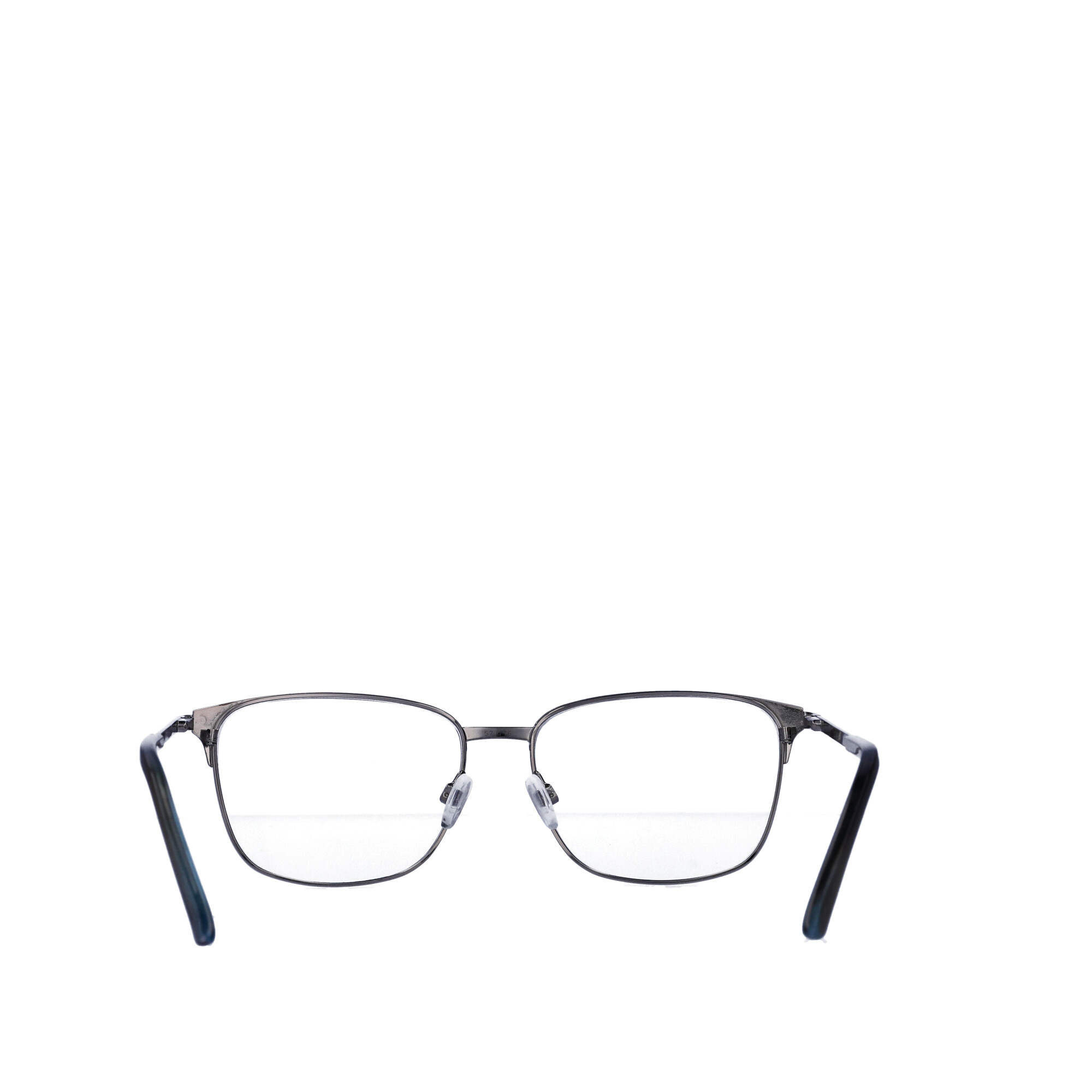 Walmart Men's Rx'able Eyeglasses, Mop44, Black Silver, 57-16-150 - image 3 of 13