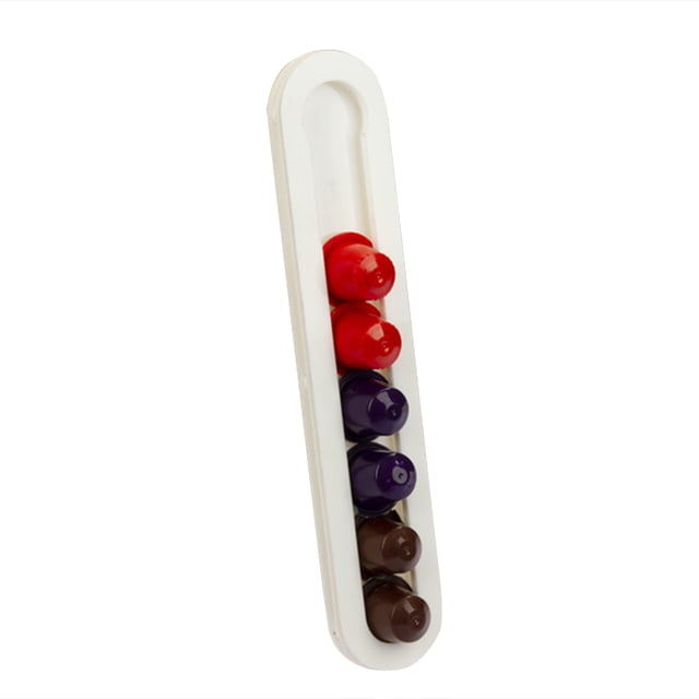 Mistaha Coffee Pod Holder Capsule Rack Holds 8 Capsules Wall-mounted Coffee Pods Organizer Storage Shelf for Home Cafe Hotel