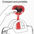 thumbnail image 4 of Reusable Bra Nipple Covers Pads Heart Fringe Adhesive Pasties for Women, 4 of 12