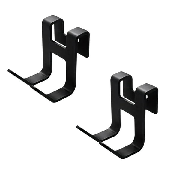 Hooks for Hanging Door Hook, Drawer Hook, Household Non Perforated Double Hook Iron Hook, 1 Piece, 2 Pieces, 4 Pieces Door Hooks for Hanging