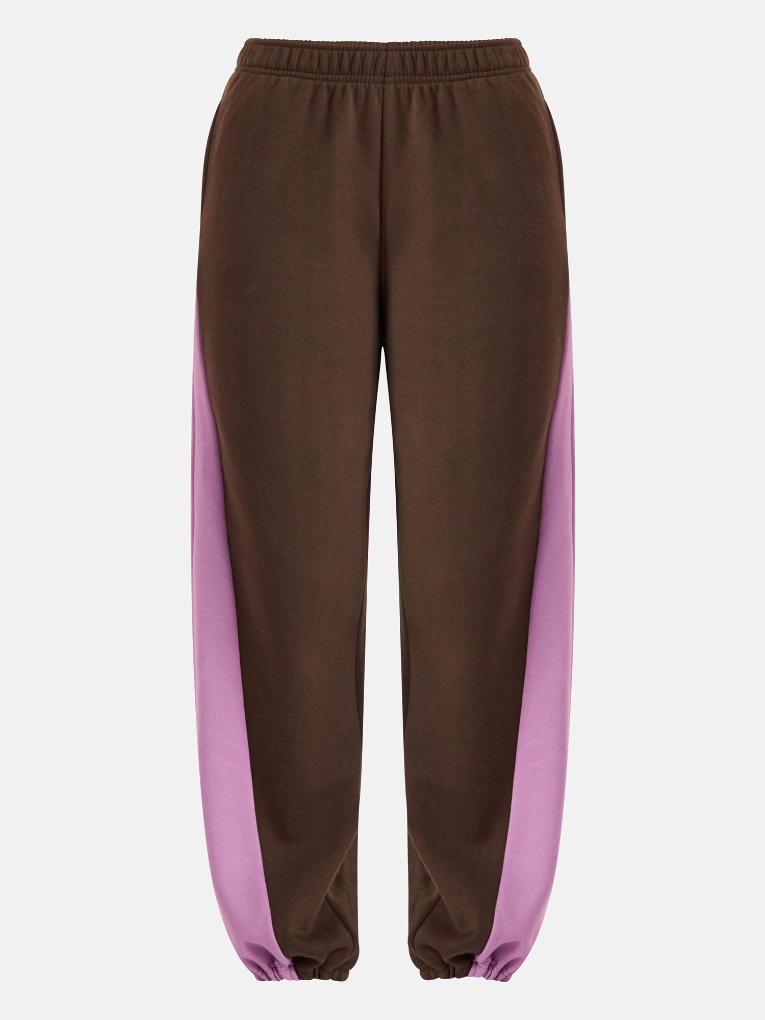 No Boundaries Colorblock Joggers, 30'' Inseam, Women’s