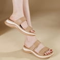 thumbnail image 2 of Mostsola Slides for Women Casual Comfortable Arch Support Slip on Shoes Summer Dressy Slippers, 2 of 9