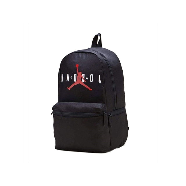 Mochila Jordan de poliéster negro con funda para portátil de 15 pulgadas