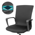 thumbnail image 3 of Raindrops Office High Back Chair Cover Black Spandex Spill Protection for Adults 1Pcs, 3 of 7
