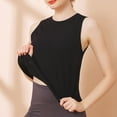 thumbnail image 4 of Wlynlyn Womens Workout Tops Sleeveless Athletic Yoga Tops Round Neck Quick Dry Exercise Running Shirts, 4 of 6