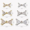 thumbnail image 6 of 3Pcs Shiny Nail Art Charms Multipurpose Cubic Zirconia Bow Tie Design Nail Art Decoration for Beauty, 6 of 8
