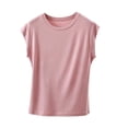 thumbnail image 2 of Antinious Women Round Neck Sleeveless Ruffle Style Versatile Comfortable Tank Tops, 2 of 5