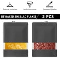 thumbnail image 2 of 16 oz Dewaxed Shellac, Shellac Wood Finish for Home & Craft (8 oz Light Yellow + 8 oz Dark Purple), Woodworking Sealant, DIY Decoration, Furniture Polish, and Painting Supplies, 2 of 8