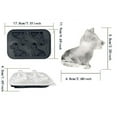 BFSAUHA Silicone Ice Cube Ice Ice Large Ice Cube Pet Dog Silicone
