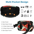 thumbnail image 5 of Palestine Waist Fanny Pack-Travel Bag Fanny Pack For Women & Men Cute Waist Bag, Hiking Travel Camp Running, Strap Extension, Easy Carry Any Phone, Passport, Wallet, 5 of 6