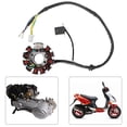 thumbnail image 3 of Electric Magneto Stator, Durable Electrics Stator Coil Exquisite Appearance  For 11 Pole Magneto Stator For Scooter Engines, 3 of 8