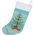 thumbnail image 2 of Carolines Treasures CK3495CS Ruby Cavalier King Charles Spaniel Christmas Tree Christmas Stocking, Large, Multicolor, 2 of 2