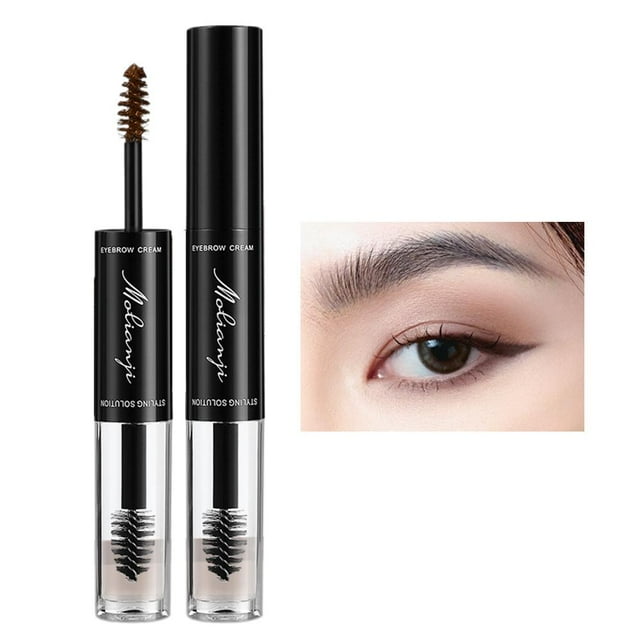 Molianji Eyebrow Double Headed Stained Eyebrow Long Smudging Waterproof And Lasting Setting