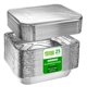 thumbnail image 1 of Sartenes desechables de aluminio con tapa Green Direct para Green Direct NA, 1 of 7