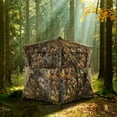 thumbnail image 2 of Patiojoy Pop-up Hunting Ground Blind Portable  Camo Hunting Tent Suitable for 3 People, 2 of 6